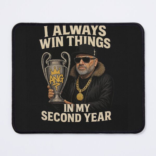 Item preview, Ange Postecoglou COYS Street Art | I Always Win in My Second Year | Tottenham European Cup Fan Design designed and sold by mebyme.