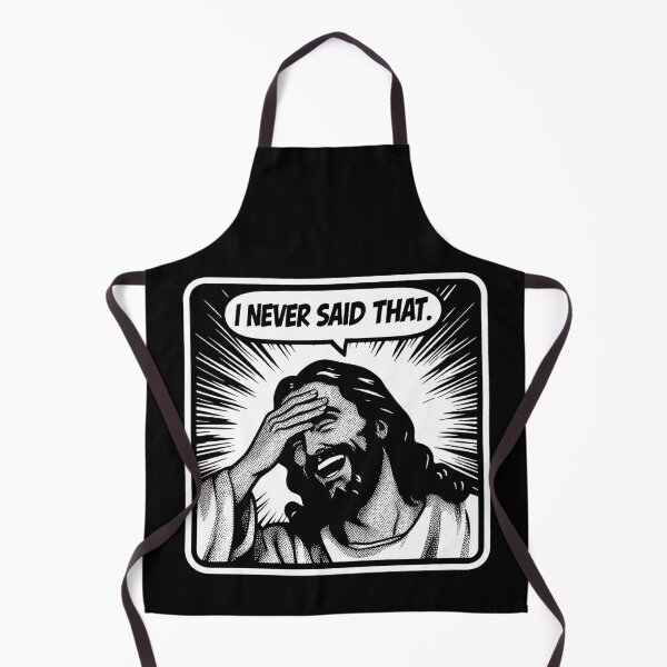Item preview, Jesus Never Said That designed and sold by plushism.