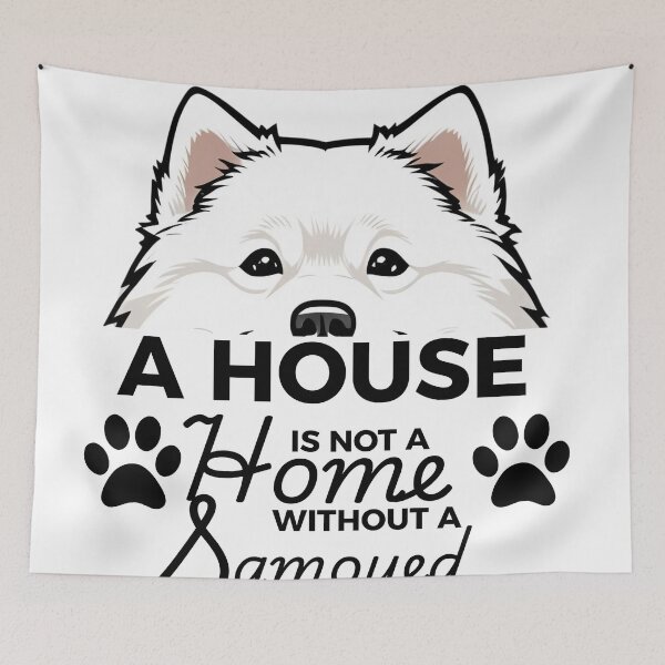 Item preview, Samoyed Ears – A House Is Not a Home Without a Samoyed designed and sold by GoodyPaws.
