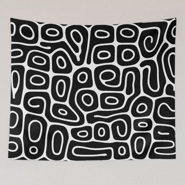 Item preview, Amoeba Labyrinth designed and sold by Angry Swan Designs.