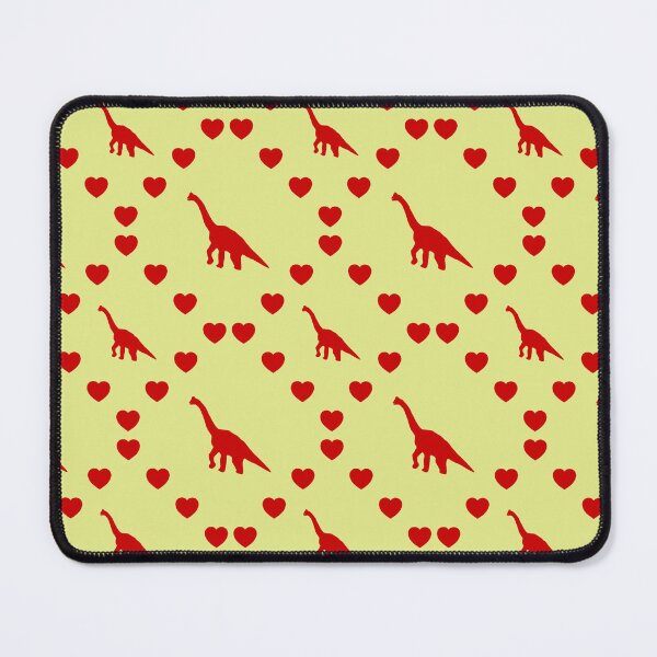 Item preview,  Dinosaurio Shadow Seamless Heart Pattern |  Dinosaurio Ombre Coeur sans couture |  Dinosaurio Sombra Patrón de corazón sin fisuras designed and sold by TheIconSmith.