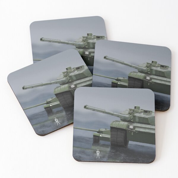 Item preview, Main battle tank ZTZ-99 type 99 army rainy moody ww2 cold war designed and sold by tuji art.