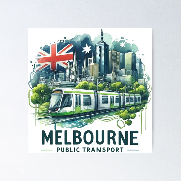 Item preview, Melbourne Public Transport designed and sold by clintang.