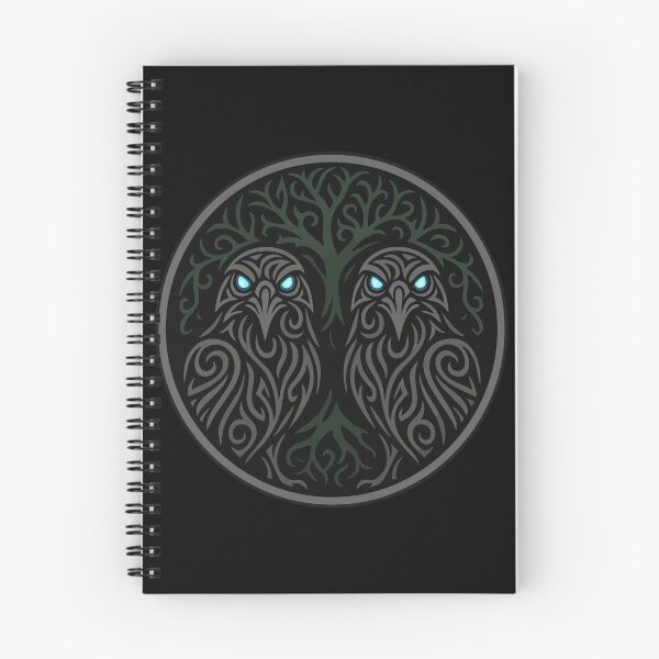 Item preview, Hugin And Munin Ravens Norse designed and sold by TomFrontierArt.