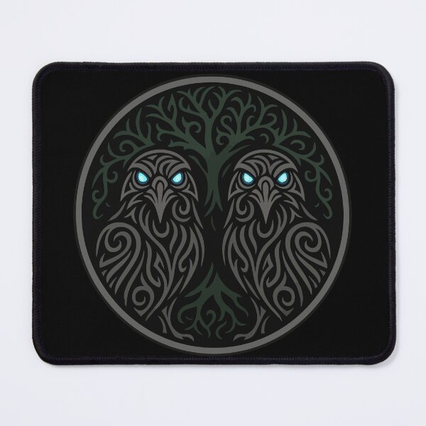 Item preview, Hugin And Munin Ravens Norse designed and sold by TomFrontierArt.