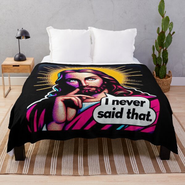 Item preview, Jesus Never Said That meme wwjd designed and sold by plushism.