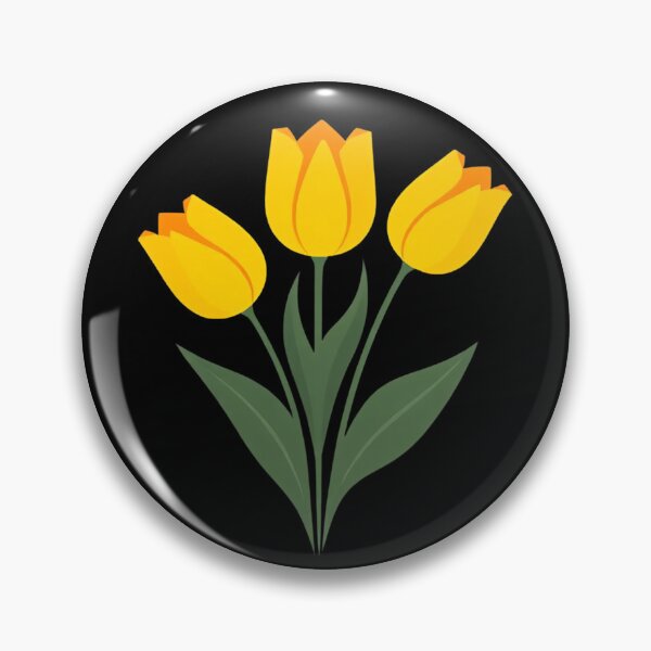 Artikelvorschau, Strauß aus drei gelben Tulpen entworfen und verkauft von Agnes-Creative.