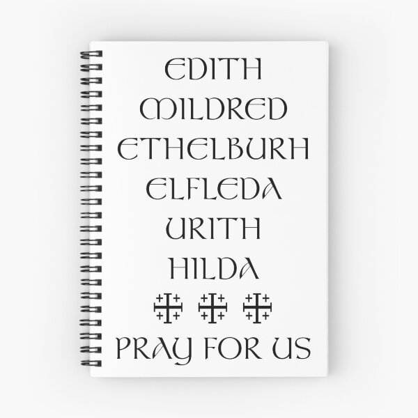 Item preview, Women Saints Pray for Us designed and sold by TheAlmostAnchoress.
