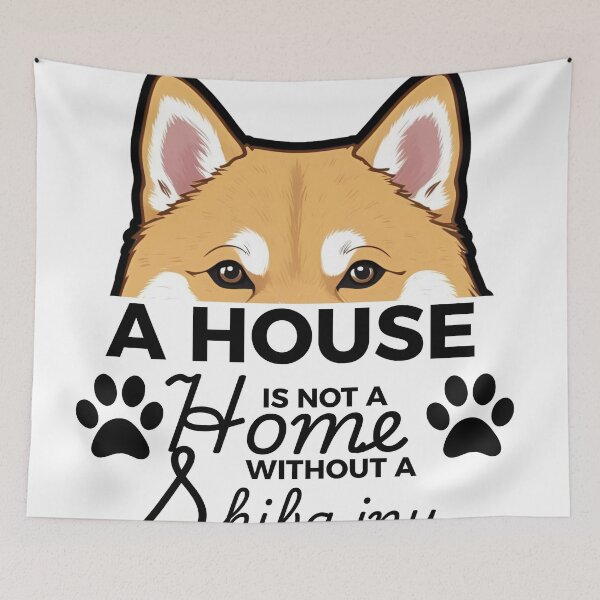 Item preview, Shiba Inu Ears – A House Is Not a Home Without a Shiba Inu designed and sold by GoodyPaws.