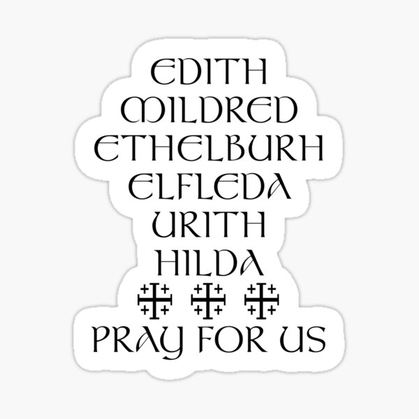 Item preview, Pray For Us designed and sold by TheAlmostAnchoress.