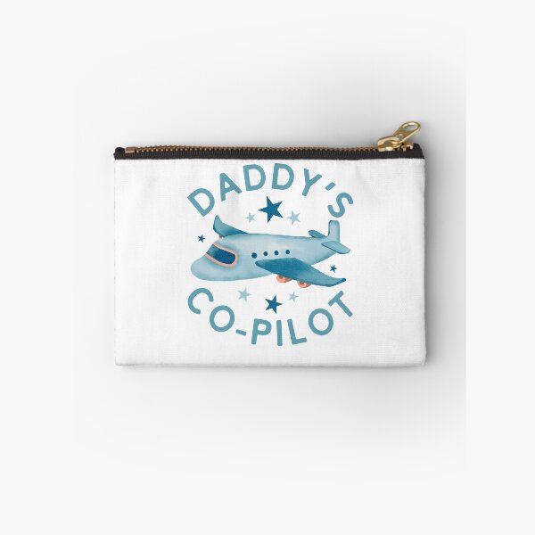 Item preview, Daddy's Co-Pilot Bubble Airplane Future Pilot Childs First Flight Fathers Day designed and sold by XuanhieuBp.