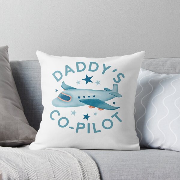 Item preview, Daddy's Co-Pilot Bubble Airplane Future Pilot Childs First Flight Fathers Day designed and sold by XuanhieuBp.