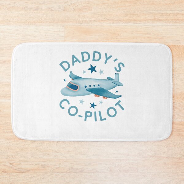 Item preview, Daddy's Co-Pilot Bubble Airplane Future Pilot Childs First Flight Fathers Day designed and sold by XuanhieuBp.