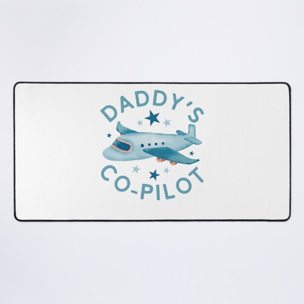 Item preview, Daddy's Co-Pilot Bubble Airplane Future Pilot Childs First Flight Fathers Day designed and sold by XuanhieuBp.