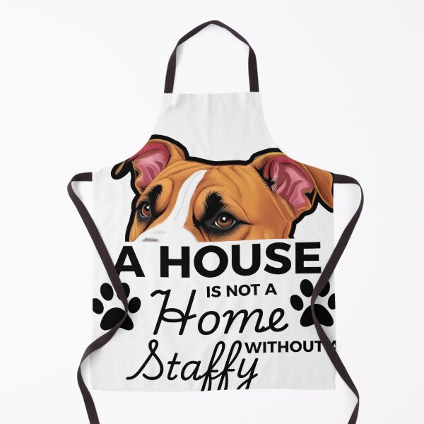 Item preview, Staffordshire Terrier Ears – A House Is Not a Home Without a Staffie designed and sold by GoodyPaws.