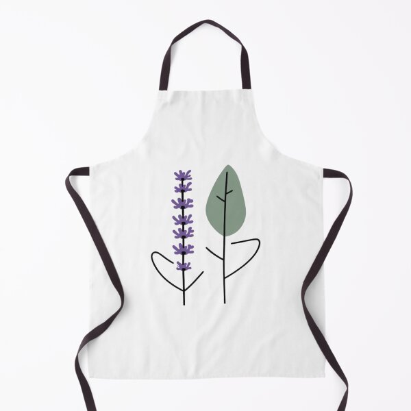 Item preview, Medicinal plants lavender & sage designed and sold by lialeaf.