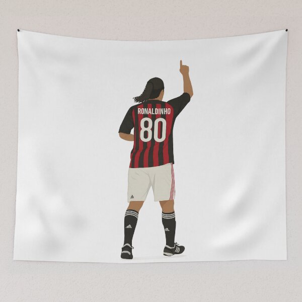 Item preview, Ronaldinho Tribute Sticker  designed and sold by Enea Kelo.