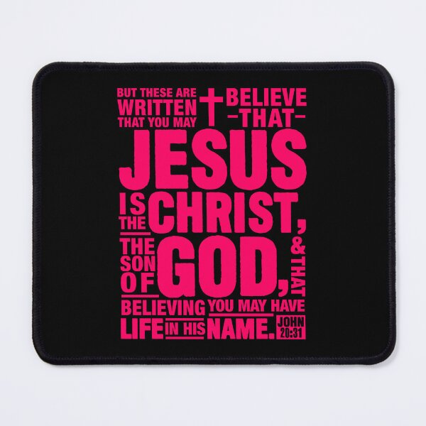 Item preview, John 20:31 Jesus Is The Christ The Son Of God designed and sold by plushism.