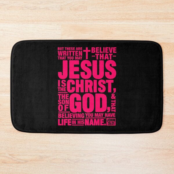 Item preview, John 20:31 Jesus Is The Christ The Son Of God designed and sold by plushism.