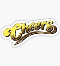 Cheers 80s TV Show 1980s Ted Danson Boston Bar Beer Sitcom Sticker