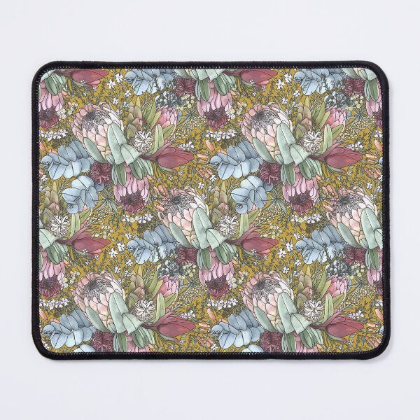 Item preview, Romantic Australian Wildflowers – Wattle, Protea & Gumnuts by Jo Story designed and sold by Sketchbook Designs.