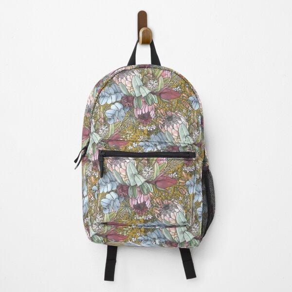 Item preview,  Romantic Australian Wildflowers – Wattle, Protea & Gumnuts by Jo Story designed and sold by Sketchbook Designs.