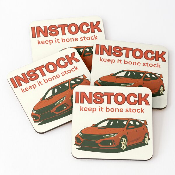 Item preview, INSTOCK : Keep it bone stock designed and sold by MOTOSHIFT.