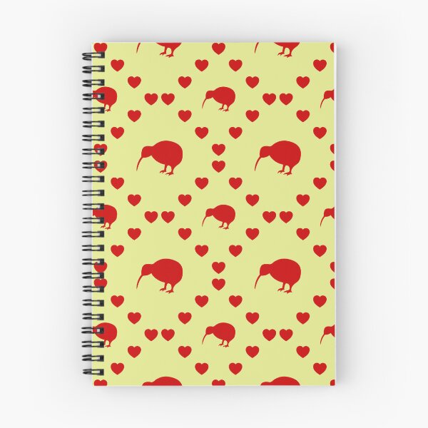 Item preview,  Kiwi Bird Seamless Heart Pattern |  Oiseau Kiwi Motif Coeur sans couture |  Patrón corazón sin costura pájaro kiwi designed and sold by TheIconSmith.