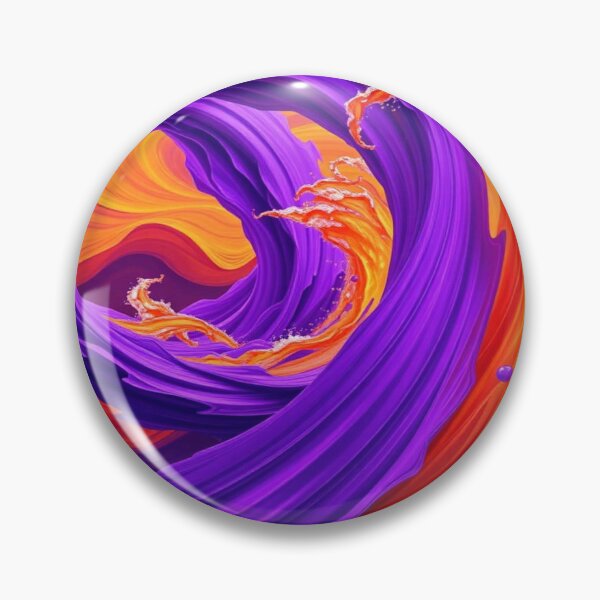 Item preview, Vibrant Abstract Dreamscape – Flood of colors meets dynamic forms in surreal harmony designed and sold by FotoworldEdel.
