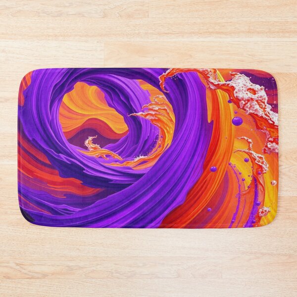 Item preview, Vibrant Abstract Dreamscape – Flood of colors meets dynamic forms in surreal harmony designed and sold by FotoworldEdel.