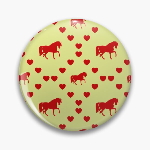 Item preview,  Horse Silhouette Seamless Heart Pattern |  Cheval Silhouette Seamless Heart Pattern |  Silueta de caballo corazón sin costura designed and sold by TheIconSmith.