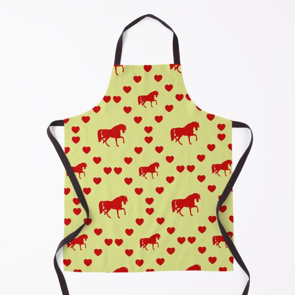 Item preview,  Horse Silhouette Seamless Heart Pattern |  Cheval Silhouette Seamless Heart Pattern |  Silueta de caballo corazón sin costura designed and sold by TheIconSmith.