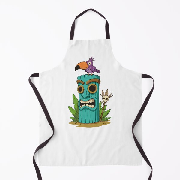 Item preview, Tiki Trouble and the Grumpy Guardian designed and sold by KasiaRawska.