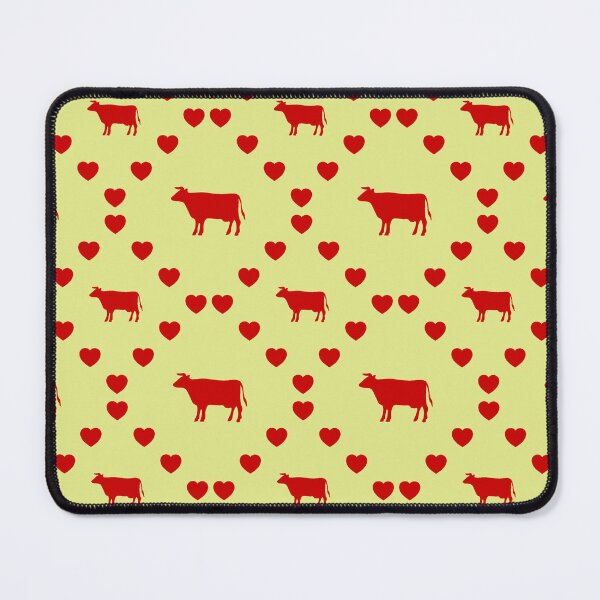 Vista previa del artículo con la obra «  Patrón de corazón sin costuras Mucca |   Mucca Motivo de corazón sin costura |   Patrón de corazón sin costura Mucca», diseñado y vendido por TheIconSmith.