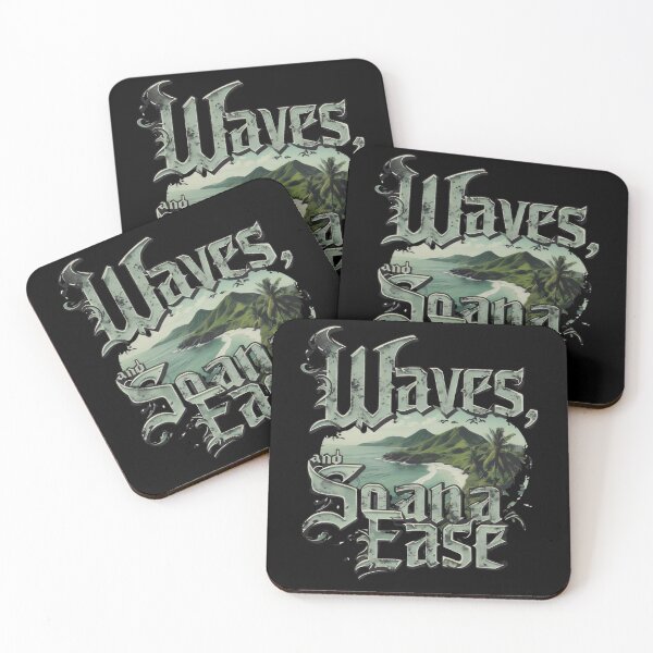 Item preview, Soana Island, Waves And Soana Ease designed and sold by DemureArtsy.