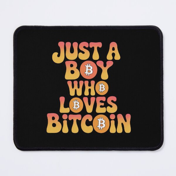 Item preview, Just a boy who loves Bitcoin designed and sold by jkrphoto.