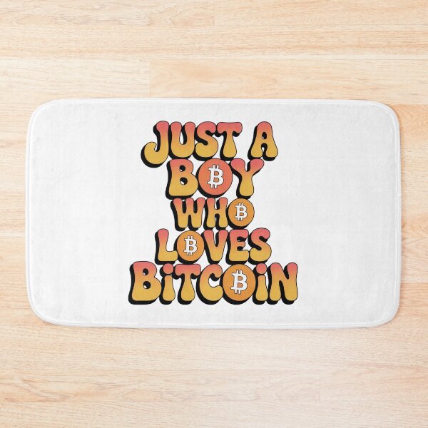 Item preview, Just a boy who loves Bitcoin designed and sold by jkrphoto.