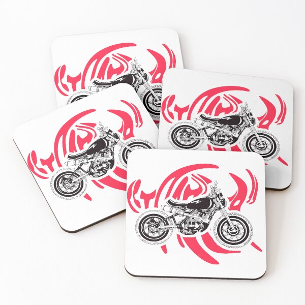 Item preview, vintage retro motorcycle bike designed and sold by Wildwind-style.