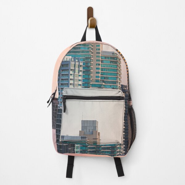 Item preview, City Sunset Building | Urban Skyline | Modern Architecture Photo | Sunset Cityscape designed and sold by AdventureUnlockedCo.