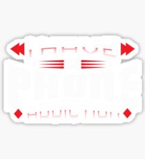 I Have A PHONE Addiction Vintage Distressed Sticker