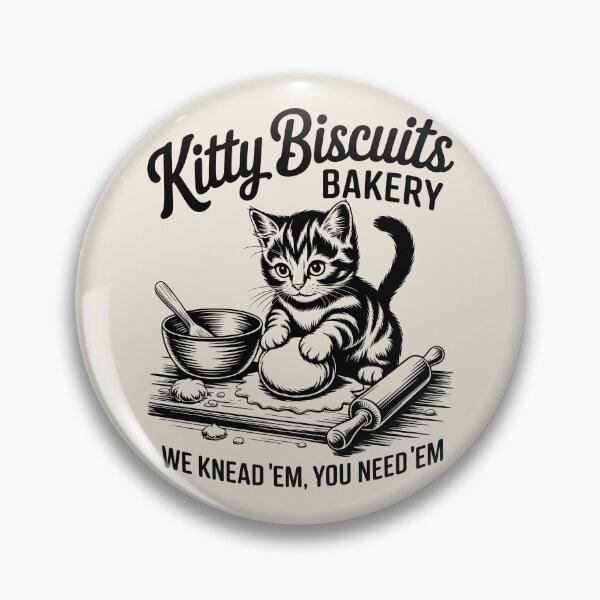 Item preview, Kitty Biscuits Bakery designed and sold by AniArtPL.
