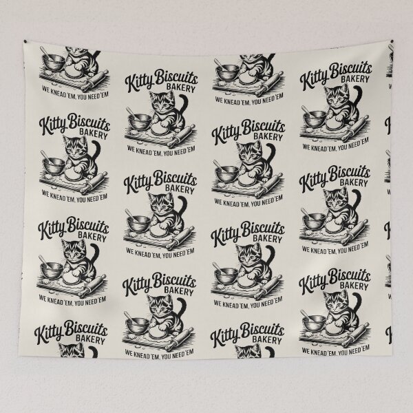 Item preview, Kitty Biscuits Bakery designed and sold by AniArtPL.