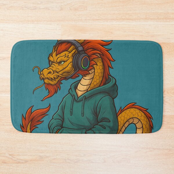 Item preview, Urban Dragon Vibes – Ancient Power in a Modern Hoodie designed and sold by AleTot.