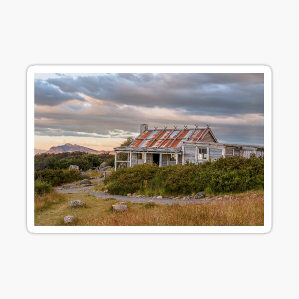 Item preview, Craig's Hut Landscape Photograph, High Country Victoria, Landscape Large Wall Art, Nature Digital Print designed and sold by AdventureUnlockedCo.