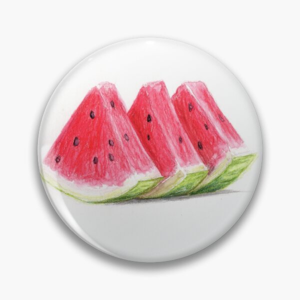 Artikelvorschau, Aquarell Wassermelone Sommerliche Kunst entworfen und verkauft von JMasuki.