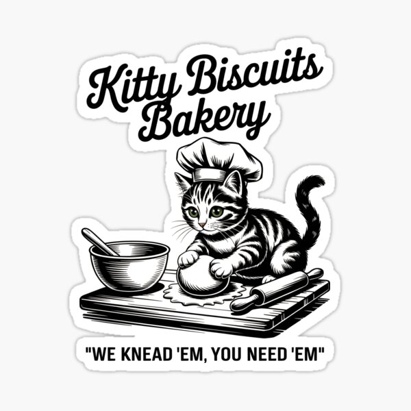 Item preview, Kitty Biscuits Bakery designed and sold by AniArtPL.