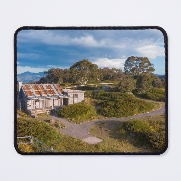 Item preview, Craig's Hut Drone Landscape Photograph, High Country Victoria, Landscape Large Wall Art, Nature Digital Print designed and sold by AdventureUnlockedCo.