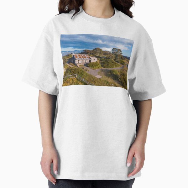 Item preview, Craig's Hut Drone Landscape Photograph, High Country Victoria, Landscape Large Wall Art, Nature Digital Print designed and sold by AdventureUnlockedCo.