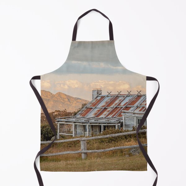 Item preview, Craig's Hut Sunset Landscape Photograph, High Country Victoria, Landscape Large Wall Art, Nature Digital Print designed and sold by AdventureUnlockedCo.
