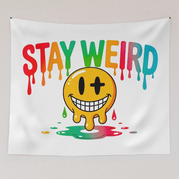 Item preview, Stay Weird designed and sold by Angry Swan Designs.